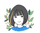ポップ似顔絵アイコン　SNSに使える！作成します あなたの魅力をギュッと凝縮した一枚を作ります！ イメージ4