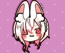 アイコン向け！ミニキャライラストお描きします ポップでかわいいミニキャラをお描きします！最短翌日納品！ イメージ2