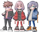 アイコン、サムネ、立ち絵等、様々なイラスト描きます SNS、Vtuberさん、ヘッダー、動画・配信、各種活動用◎ イメージ7