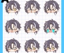 VTuber向け！表情10種セットを制作します 商用利用OK！SNS・配信・創作活動などにご利用ください！ イメージ4