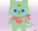 超シンプルなゆるいイラスト描きます 動物・食べ物・人物、SNSアイコン・商用利用 イメージ3
