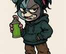 オリジナルキャラクター作成致します フリーハンドオリジナルキャラ実績作りキャンペーン中！ イメージ4