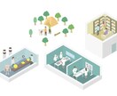 シンプルでクリーンなイラストを制作いたします 経験10年長のプロイラストレーターが制作いたします イメージ4