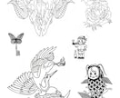 デザイン画を描きます ラフ画から制作中の間、無料修正無制限です。 イメージ7