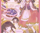 やさしい色合いのキャラ1枚絵・アイコンを描きます ご希望に沿ってイラストを制作いたします。 イメージ4