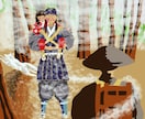 物語を感じる装画イラストを描きます 風景と人物により情感と物語性を持たせた装画をお届けします。 イメージ6