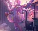 可愛いイラスト描きます 似顔絵・歌ってみた・立ち絵・キャラクターデザインなど イメージ9
