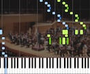 MIDI（or楽譜）をビジュアル化して動画にします ピアノの楽譜を読むのがなかなか苦手な方へ イメージ3