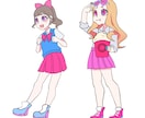 アイコンイラスト制作します パッと目をひく可愛らしいアイコンを制作します イメージ2
