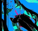 うごメモ風イラスト1枚絵を描きます うごメモ風の雰囲気で、どんな絵柄どんなキャラでも描きます！ イメージ2