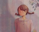 やさしい雰囲気のイラストを描きます 淡さと物語のある、やわらかな一枚に イメージ7