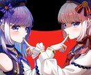 一枚絵を制作いたします 商用利用可能！MVや配信、グッズに！あなたの物語を描きます！ イメージ4