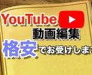 YouTubeなどの動画を格安で対応させて頂きます 地味で退屈な編集作業を最低価格1500円で任せてみませんか？ イメージ1
