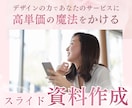 高単価の魔法をかける♡PDF資料作成します デザインの力でお客様満足度を上げて高単価サービスに♡ イメージ1
