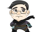 あなたのオリジナルちびキャラを作成します アイコン　グッズ　スタンプ等にぜひ！ イメージ2