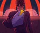 SNSアイコンや1枚絵など様々なイラストを描きます 現役イラストレーターがご要望に沿ったイラストを描きます イメージ4