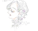 SNSアイコン用イラストを描きます アナログスケッチ風の印象的なイラストお探しの方へ イメージ2