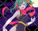 POPで可愛い雰囲気のイラスト制作します SNS・Vtuber向けに魅力的なイラストをご提供 イメージ2