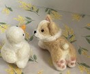 わんちゃん好きさんに喜ばれます オリジナルわんちゃんを羊毛フェルトで制作します イメージ5