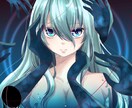 SNSアイコン･イラストをお描きします 独特の雰囲気のあるアイコンにしたい方に！ イメージ1