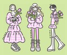 かわいいポップなイラストを作成します 多用途でポップ・かわいいイラスト描きます イメージ5