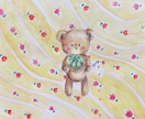 ゆるかわ×ほんのりホラーなイラストを制作します クレヨンの温かみで描く、かわいくてちょっぴりほらーな世界 イメージ4
