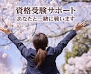 資格試験を受験するあなたと一緒に1週間戦います 行政書士・社労士・宅建の資格試験勉強をサポート イメージ1