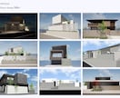 住宅のメイン外観をおしゃれにデザイン変更します 元HM勤務の主婦と一級建築士の夫がデザイン変更をご提案 イメージ2
