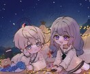 かわいいちびキャラを制作いたします どんなキャラクターもゆるふわちびキャラに。任せてください！ イメージ2