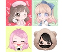 ぷにっと可愛い❁ミニキャラアイコン描きます SNSアイコンだけでなく配信やグッズにもオススメです♪ イメージ7