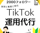先着5名限定　希望が叶うTikTok運用します 採用と集客に特化したTikTok運用であなたをサポートします イメージ1