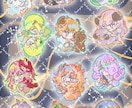 かわいい女の子のミニキャラ描きます 安く早く可愛い！幅広い使用用途です！ イメージ4