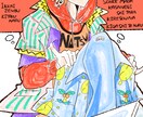 90’s〜2000s平成レトロなイラスト作成します 表情豊かなレトロタッチイラストを描きます。 イメージ9