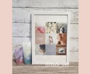 伝えたい言葉とお写真でコラージュを作成します 正方形のスタイリッシュなコラージュ・クール イメージ1