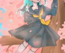SNSのアイコン等の提供をさせて頂きます 理想の色使いやフォルム、絵柄を意識して提供! イメージ3