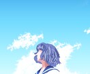 青と白を基調とした背景イラストを描きます 私独自のスタイルで、お客様に青春をお届けします。 イメージ6