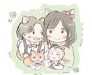 写真から淡いタッチでご家族お子様のイラスト描きます オプションにてお急ぎ対応可能です! イメージ2
