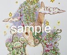 アナログイラスト描きます 主に色鉛筆で暖かみのあるイラストを描きます。 イメージ1