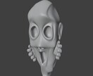 オブジェクト系の3Dモデリング承ります 考えたキャラクターをフィギュアにしたいと考えている方へ イメージ3