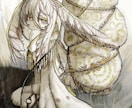 ダークやシックな雰囲気のイラストを描きます MVや配信や表紙など目を惹くイラストが欲しい方に！ イメージ3