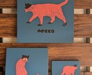 お宅の猫ちゃん描かせていただきます インテリアにおすすめ！猫ちゃんをキャンバスアートに！！ イメージ2