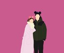 即日◎お写真からイラスト描きます 赤ちゃんや家族の思い出をやさしいイラストに イメージ4