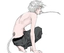 イラスト作成致します 全身絵やキャラクターデザインなど。 イメージ1