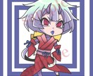 デフォルメ・ミニキャラ描きます 立ち絵、アイコン、サムネイラスト等に！ イメージ4