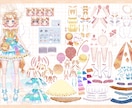 可愛いイラストお届けします 細部までこだわった可愛いイラストをお描きします！ イメージ6