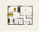 間取り図面を描きます ご希望の間取りをわかり易く描きます。 イメージ1