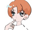 人物アイコンイラスト描きます SNSでの使用にぴったりなきれいでかわいいアイコンを描きます イメージ2