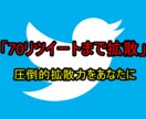 拡散力抜群！70リツイートになるまで拡散し続けます あなたのツイートを輝かせます！ イメージ1