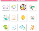 心うきうきハワイアン系のロゴを格安で提案します 丁寧にヒアリング、修正無制限、迅速対応、満足安価、著作権讓渡 イメージ1
