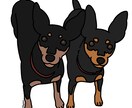 うちの子イラスト スタイルさまざまで描きます おうちの子(動物)のイラストを、可愛く描かせていただきます。 イメージ1